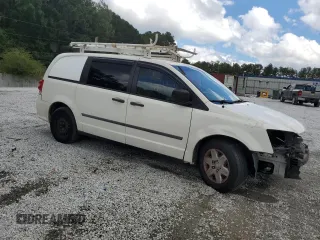 2012 Ram Cargo Van with VIN 2C4RDGAGXCR153365, listed as a Copart auction lot 72135354 with 0 mi miles and Salvage Title. Bid and sale history available at carsss.com. Image 4.