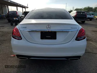 2018 Mercedes-Benz C 300 with VIN WDDWF4KB4JR393941, listed as a Copart auction lot 58537295 with 66,352 mi miles and Salvage title. Bid and sale history available at DreamBid. Image 6.