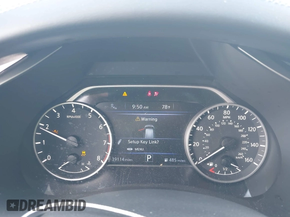 2022 Nissan Murano S with VIN 5N1AZ2AJ0NC128253, listed as a IAAI auction lot 41802874 with 39,114 mi miles and . Bid and sale history available at DreamBid. Image 7.