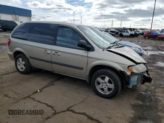 2006 Dodge Caravan SXT with VIN 1D4GP45R16B642543, listed as a Copart auction lot 51369035 with 214,682 mi miles and Clean Title. Bid and sale history available at DreamBid. Image 4.