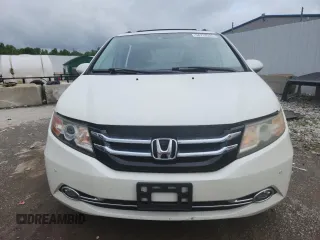 2014 Honda Odyssey Touring with VIN 5FNRL5H95EB083772, listed as a Copart auction lot 56713525 with 215,833 mi miles and Salvage title. Bid and sale history available at DreamBid. Image 5.