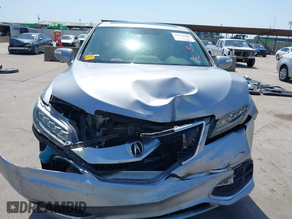 2017 Acura RDX w/Technology Pkg with VIN 5J8TB4H59HL014876, listed as a IAAI auction lot 42034309 with 57,472 mi miles. Bid and sale history available at carsss.com. Image 6.