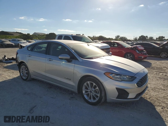 2019 Ford Fusion Hybrid SE with VIN 3FA6P0LU3KR179969, listed as a Copart auction lot 41320143 with 55,723 mi miles. Bid and sale history available at carsss.com. Image 4.