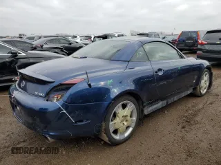 2003 Lexus SC 430 with VIN JTHFN48YX30048301, listed as a Copart auction lot 78778544 with 153,872 mi miles and Salvage Title. Bid and sale history available at DreamBid. Image 3.