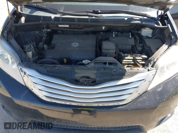 2013 Toyota Sienna XLE with VIN 5TDDK3DC8DS051928, listed as a IAAI auction lot 41857402 with 175,839 mi miles and . Bid and sale history available at DreamBid. Image 10.
