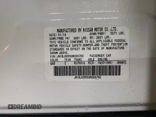 2016 Infiniti QX50 with VIN JN1BJ0RR5GM266790, listed as a Copart auction lot 43274955 with 66,439 mi miles and Salvage Title. Bid and sale history available at carsss.com. Image 13.