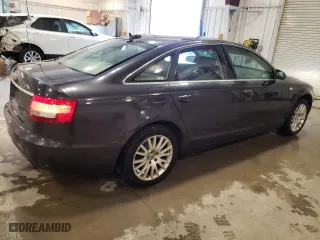 2006 Audi A6 3.2L with VIN WAUDH74FX6N104618, listed as a Copart auction lot 50978425 with 204,849 mi miles and Salvage Title. Bid and sale history available at carsss.com. Image 3.