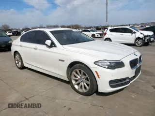 2014 BMW 5 Series 535d with VIN WBAXA5C52ED689391, listed as a Copart auction lot 48555695 with 113,091 mi miles and Clean Title. Bid and sale history available at carsss.com. Image 4.