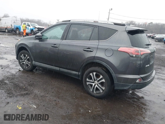 2017 Toyota RAV4 LE with VIN 2T3BFREV5HW595161, listed as a IAAI auction lot 41161747 with 108,839 mi miles. Bid and sale history available at carsss.com. Image 3.