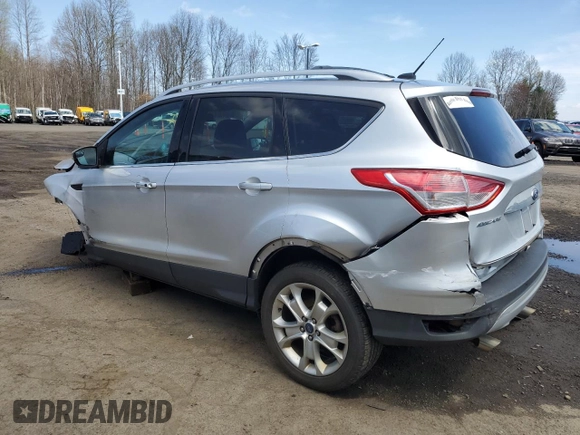 2014 Ford Escape Titanium with VIN 1FMCU9JXXEUD12887, listed as a Copart auction lot 53915035 with 95,679 mi miles and Salvage Title. Bid and sale history available at carsss.com. Image 2.