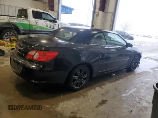 2008 Chrysler Sebring Limited with VIN 1C3LC65M18N262311, listed as a Copart auction lot 86276034 with 67,293 mi miles and Clean Title. Bid and sale history available at carsss.com. Image 3.