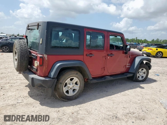 2012 Jeep Wrangler Unlimited Sport RHD with VIN 1C4BJWKG3CL230718, listed as a Copart auction lot 61789775 with Not provided miles and Clean title. Bid and sale history available at DreamBid. Image 3.