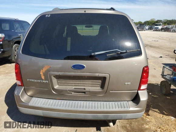 2006 Ford Freestar SE z VIN 2FMZA51696BA52749, wystawiony jako Copart lot #73174604 z przebiegiem 288 365 mil mil oraz Szkody całkowita. Historia ofert i sprzedaży dostępna na DreamBid. Obrazek 6.