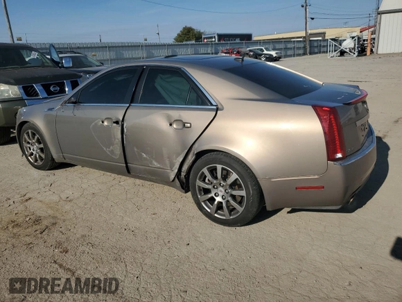 2008 Cadillac CTS AWD w/1SB with VIN 1G6DT57V380148052, listed as a Copart auction lot 47696845 with 127,750 mi miles and Non Repairable. Bid and sale history available at carsss.com. Image 2.