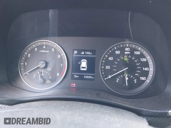 2019 Hyundai Tucson SE with VIN KM8J2CA43KU870933, listed as a IAAI auction lot 41972884 with 53,029 mi miles. Bid and sale history available at carsss.com. Image 7.