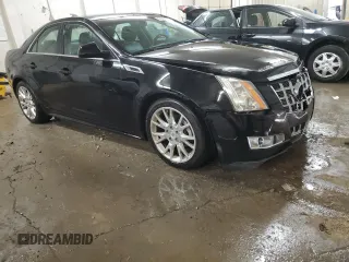 2013 Cadillac CTS with VIN 1G6DM5E34D0119653, listed as a Copart auction lot 49846565 with 160,335 mi miles and Salvage Title. Bid and sale history available at DreamBid. Image 4.