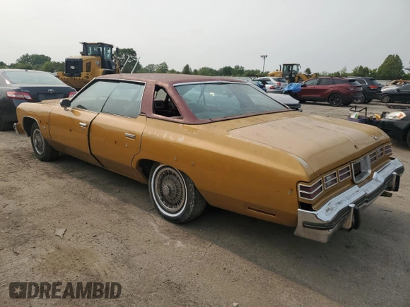 1975 Chevrolet Caprice with VIN 1N39Y5S114374, listed as a Copart auction lot 59376965 with 62,781 mi miles and Clean title. Bid and sale history available at DreamBid. Image 2.