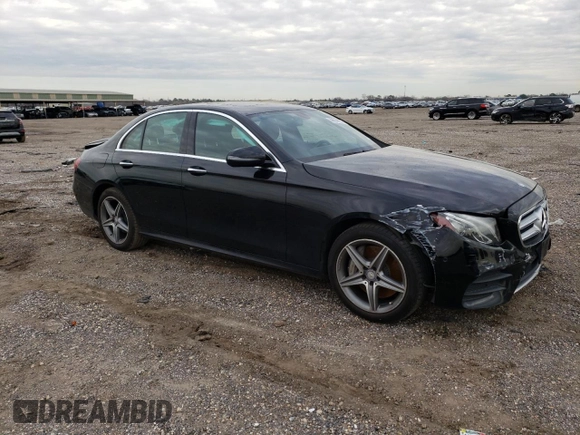 2017 Mercedes-Benz E-Class E 300 Luxury with VIN WDDZF4JBXHA038912, listed as a Copart auction lot 38654953 with 0 mi miles. Bid and sale history available at carsss.com. Image 4.