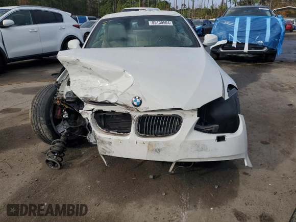 2011 BMW 3 Series 328i with VIN WBADW3C52BE538372, listed as a Copart auction lot 85130504 with 0 mi miles and Non Repairable. Bid and sale history available at carsss.com. Image 11.