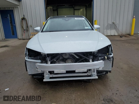 2021 Audi A8 with VIN WAU8DAF84MN016847, listed as a Copart auction lot 49464765 with 29,676 mi miles and Salvage Title. Bid and sale history available at carsss.com. Image 5.