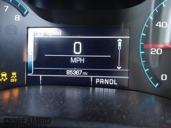 2017 GMC Canyon 4WD SLT with VIN 1GTG6DEN2H1254016, listed as a IAAI auction lot 41932500 with 85,367 mi miles. Bid and sale history available at carsss.com. Image 15.