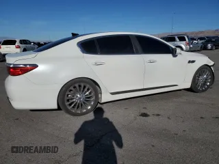 2017 Kia K900 Luxury with VIN KNALW4D40H6036115, listed as a Copart auction lot 46630905 with 85,964 mi miles and Salvage Title. Bid and sale history available at carsss.com. Image 3.