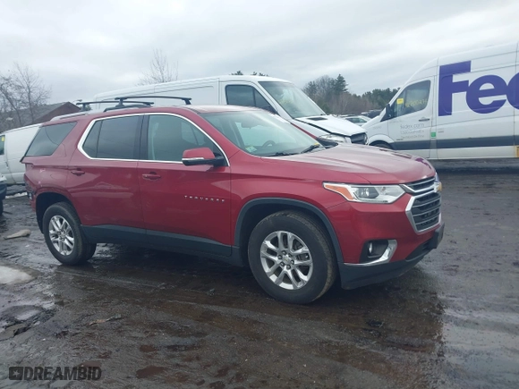 2018 Chevrolet Traverse LT Cloth with VIN 1GNEVGKW3JJ188727, listed as a IAAI auction lot 41740495 with 74,056 mi miles. Bid and sale history available at carsss.com. Image 14.