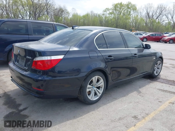 2010 BMW 5 Series 528i with VIN WBANU5C53AC129295, listed as a IAAI auction lot 42004350 with 183,252 mi miles and . Bid and sale history available at carsss.com. Image 4.
