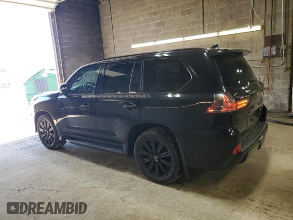 2019 Lexus LX with VIN JTJHY7AX0K4292290, listed as a Copart auction lot 53804435 with 29,171 mi miles and Salvage Title. Bid and sale history available at carsss.com. Image 2.