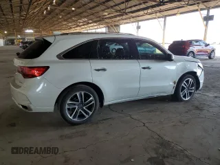 2020 Acura MDX Sport Hybrid w/Advance Pkg with VIN 5J8YD7H75LL001490, listed as a Copart auction lot 48782035 with 43,733 mi miles and Salvage Title. Bid and sale history available at carsss.com. Image 3.