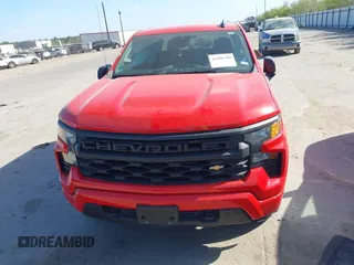 2024 Chevrolet Silverado 1500 Custom with VIN 1GCPABEK5RZ150356, listed as a IAAI auction lot 41806380 with 32,183 mi miles and . Bid and sale history available at DreamBid. Image 12.