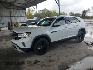 2022 Volkswagen Atlas SE z VIN 1V2JE2CA3NC227855, wystawiony jako Copart lot #81473484 z przebiegiem 27 248 mil mil oraz Szkoda całkowita • Salvage title. Historia ofert i sprzedaży dostępna na DreamBid. Obrazek 1.