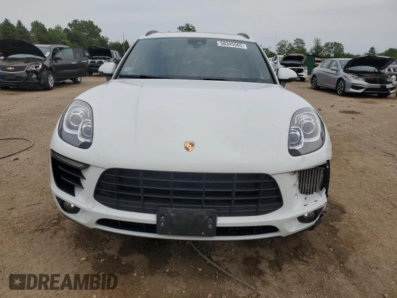 2018 Porsche Macan S with VIN WP1AB2A55JLB32321, listed as a Copart auction lot 58345565 with 99,291 mi miles and Salvage title. Bid and sale history available at DreamBid. Image 5.