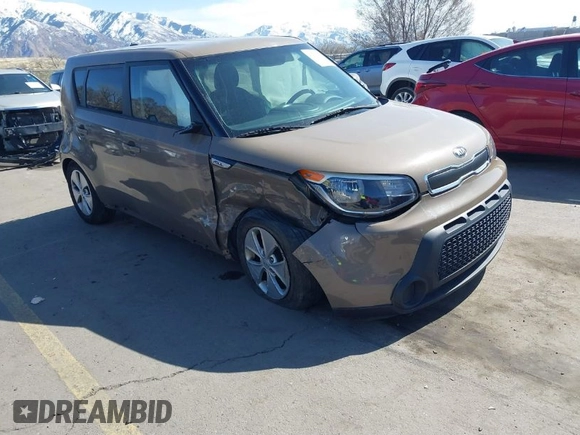 2016 Kia Soul with VIN KNDJN2A20G7249613, listed as a IAAI auction lot 41756079 with 45,128 mi miles. Bid and sale history available at carsss.com. Image 1.