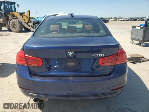 2017 BMW 3 Series 330i with VIN WBA8B9G55HNU50550, listed as a Copart auction lot 52237175 with Not Provided miles and Salvage Title. Bid and sale history available at DreamBid. Image 6.