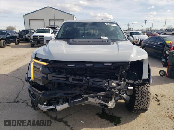 2024 Ford F-150 Raptor with VIN 1FTFW1RG7RFC23614, listed as a Copart auction lot 45560955 with 1,847 mi miles and Salvage Title. Bid and sale history available at DreamBid. Image 5.
