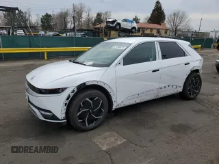 2024 Hyundai Ioniq 5 SEL with VIN KM8KNDDF1RU318078, listed as a Copart auction lot 51336875 with 4,155 mi miles and Salvage title. Bid and sale history available at DreamBid. Image 1.