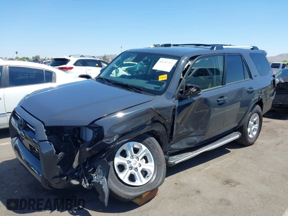 2024 Toyota 4Runner SR5 Premium with VIN JTENU5JR3R6299316, listed as a IAAI auction lot 42147315 with 11,236 mi miles and . Bid and sale history available at DreamBid. Image 2.