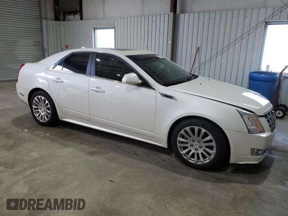 2013 Cadillac CTS Premium with VIN 1G6DP5E34D0111883, listed as a Copart auction lot 49262825 with 90,157 mi miles and Clean Title. Bid and sale history available at DreamBid. Image 4.