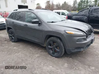 2017 Jeep Cherokee Sport with VIN 1C4PJMAS3HW520964, listed as a IAAI auction lot 42009259 with 170,683 mi miles. Bid and sale history available at carsss.com. Image 1.