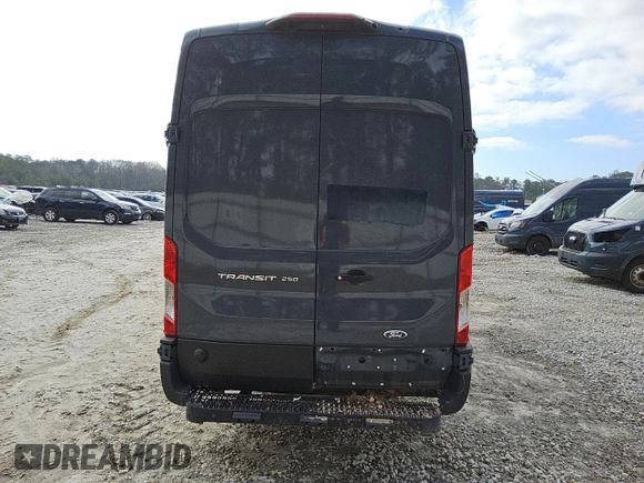 2020 Ford Transit Cargo with VIN 1FTBR3X80LKB13418, listed as a Copart auction lot 88847765 with Not Provided miles and Clean Title. Bid and sale history available at carsss.com. Image 6.