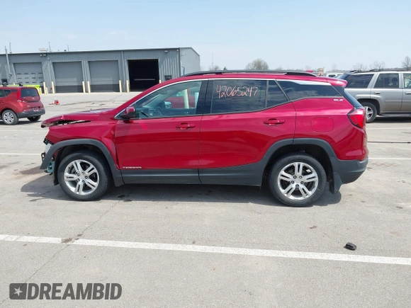 2018 GMC Terrain SLE z VIN 3GKALTEV2JL210805, wystawiony jako IAAI lot #42065247 z przebiegiem 83 398 mil mil oraz . Historia ofert i sprzedaży dostępna na DreamBid. Obrazek 15.