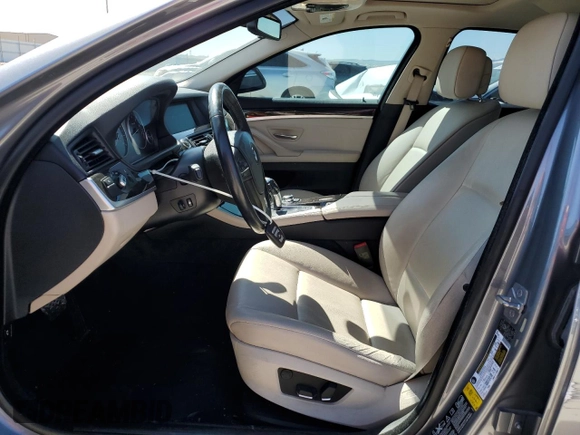 2011 BMW 5 Series 535i xDrive with VIN WBAFU7C5XBC878905, listed as a Copart auction lot 53102845 with 121,616 mi miles and Salvage Title. Bid and sale history available at carsss.com. Image 7.