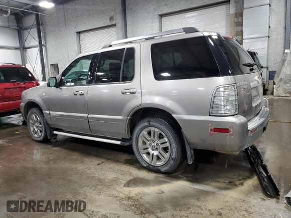 2008 Mercury Mountaineer Premier with VIN 4M2EU48E98UJ00713, listed as a Copart auction lot 84047594 with 163,274 mi miles and Salvage Title. Bid and sale history available at carsss.com. Image 2.