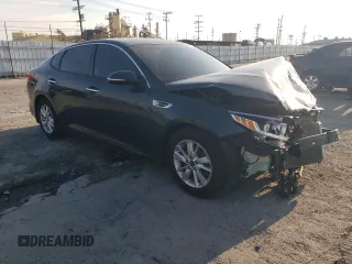 2016 Kia Optima LX with VIN KNAGT4L33G5070945, listed as a Copart auction lot 43010025 with 103,220 mi miles and Salvage Title. Bid and sale history available at carsss.com. Image 4.