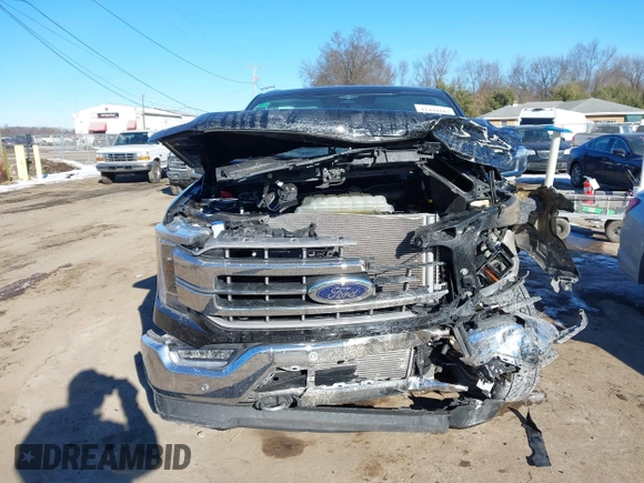 2023 Ford F-150 XL with VIN 1FTFW1E89PFC59073, listed as a IAAI auction lot 41420163 with 14,565 mi miles. Bid and sale history available at carsss.com. Image 12.