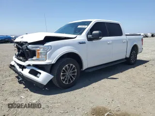 2018 Ford F-150 XL с VIN 1FTEW1CPXJKD45092, выставлен на аукционе Copart как лот 57289105 с пробегом 96 011 миль миль и Списание • Salvage title. История ставок и продаж доступна на DreamBid. Изображение 1.