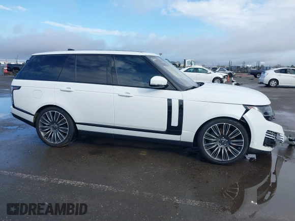2022 Land Rover Range Rover Westminster z VIN SALGS2RU0NA464488, wystawiony jako IAAI lot #41808857 z przebiegiem 46 031 mil mil oraz . Historia ofert i sprzedaży dostępna na DreamBid. Obrazek 14.