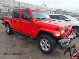 2020 Jeep Gladiator Overland with VIN 1C6HJTFG2LL136758, listed as a IAAI auction lot 42414592 with 57,279 mi miles and . Bid and sale history available at DreamBid. Image 1.