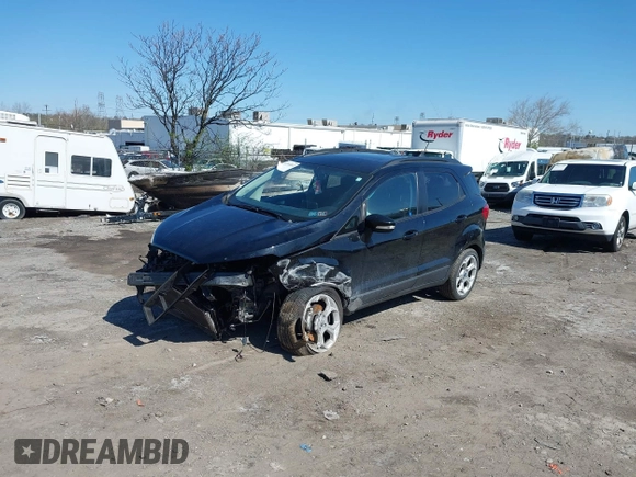 2021 Ford EcoSport SE with VIN MAJ6S3GL2MC442066, listed as a IAAI auction lot 41994862 with 32,008 mi miles and . Bid and sale history available at DreamBid. Image 2.